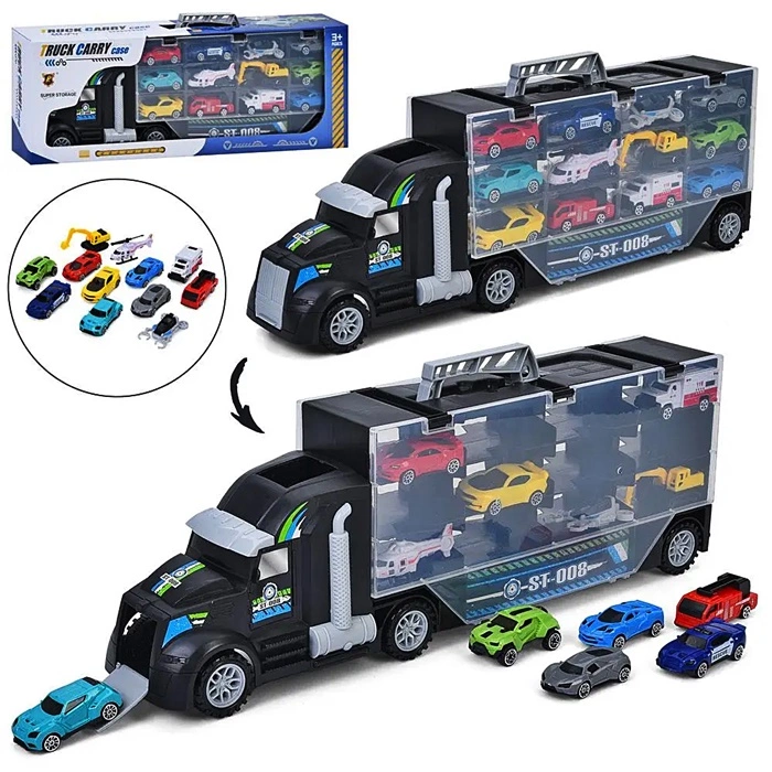 Трейлер с машинками "Hot Wheels" P858-A оптом