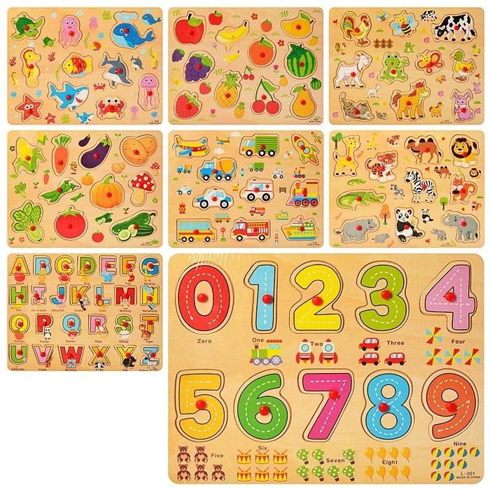 Деревянная игрушка Рамка-вкладыш MD2676 оптом