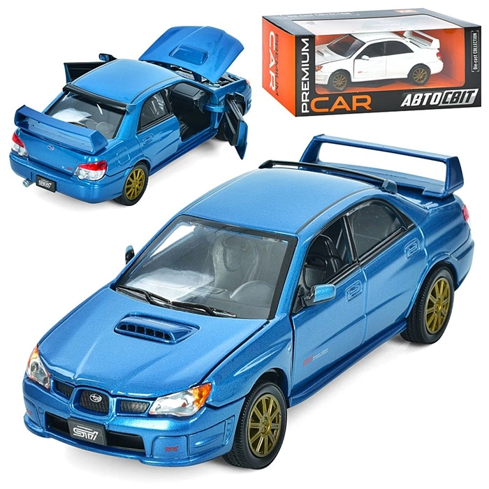 Машина метал. Subaru Impreza WRX AP-1906 оптом