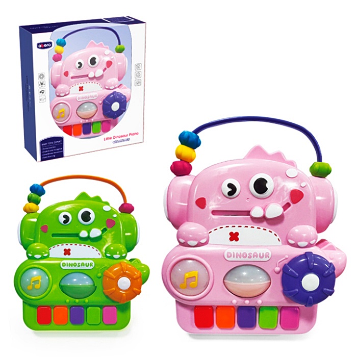 Музичний розвиваючий піаніно "Динозавр" QX-9309 оптом