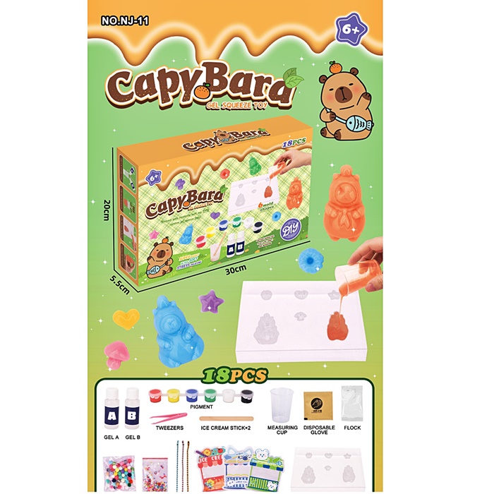 Набір для творчості "Капібара" NJ-11 оптом