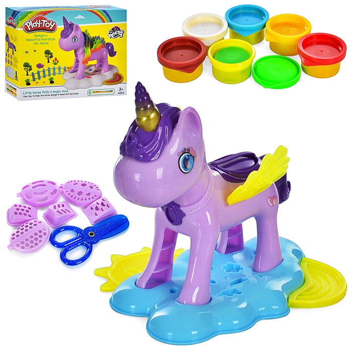 Набір для творчості чудо-пластилін "Єдиноріг" MK4989 оптом