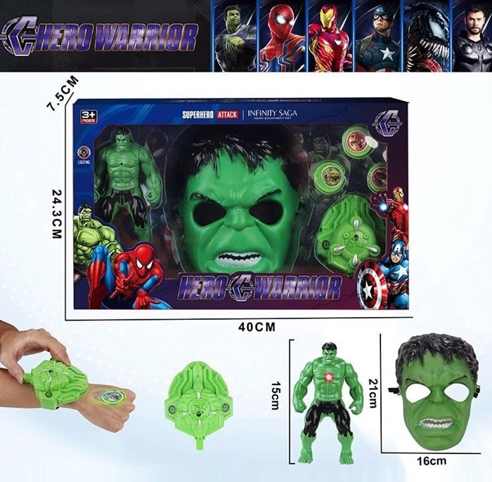 Супергерої з маскою "Халк" BJ351 оптом