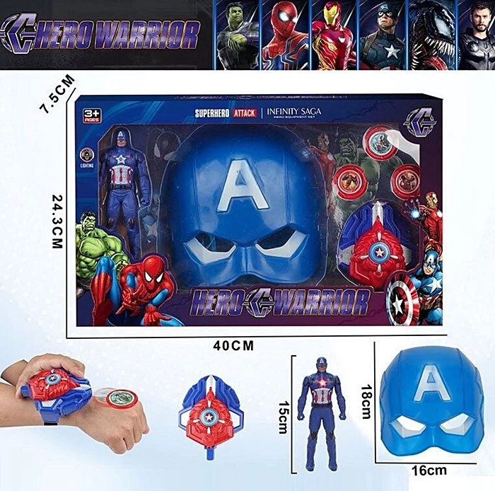 Супергерої з маскою "Капітан Америка" BJ352 оптом