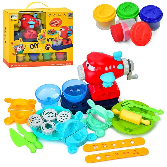 Набір для творчості чудо-пластилін "Літак" MK5453 оптом