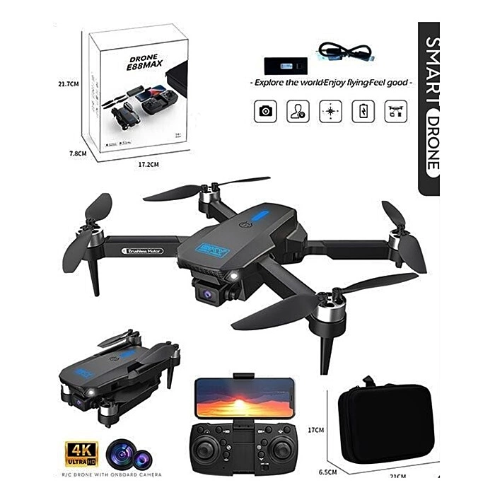 Квадрокоптер р/к E88MAX оптом