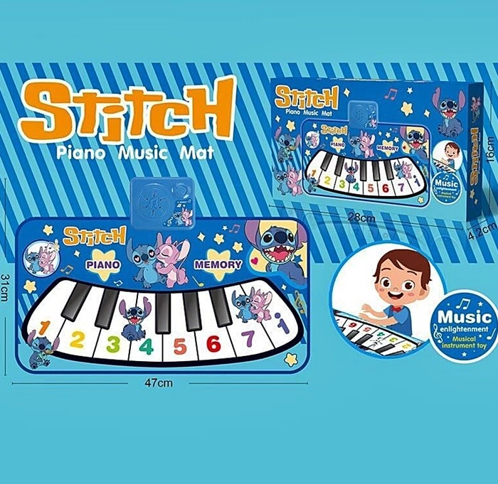 Музичний розвиваючий килимок "Стіч" TW6 оптом