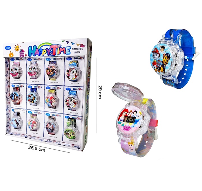 Годинник на батар. "Мультгерої" DA9077 оптом