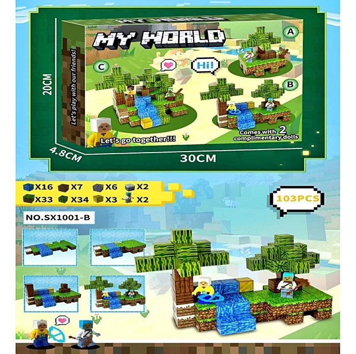 Конструктор "Minecraft" SX1001-B оптом
