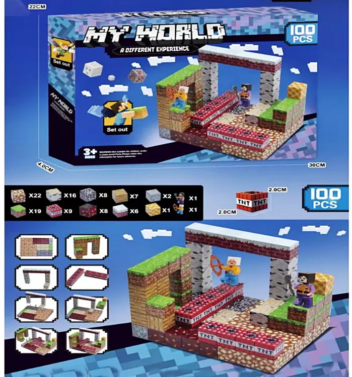 Конструктор "Minecraft" SX-100/ 575 оптом