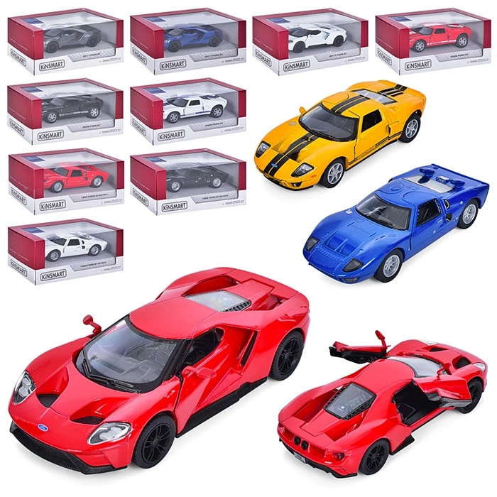 Машина метал. Ford GT 3коления KT5450W оптом