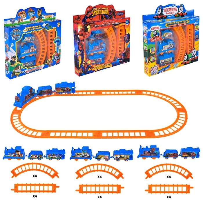Залізнична дорога "Щенячий Патруль/ Томас/ Спайдермен" 808R/808-28R/808-13R оптом