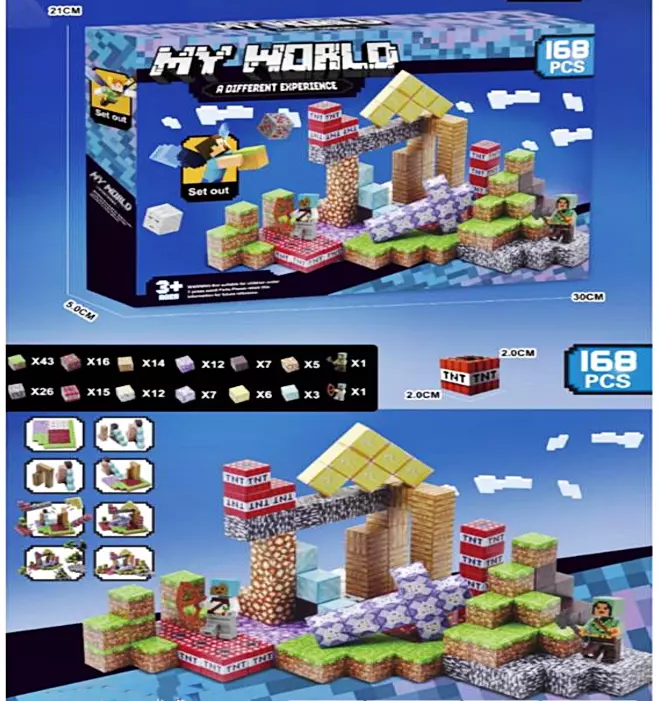 Конструктор "Minecraft" SX-168/ 577 оптом