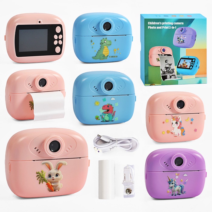 Фотоапарат-принтер цифровий 72972 оптом