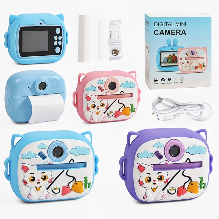 Фотоапарат-принтер цифровий 72975 оптом