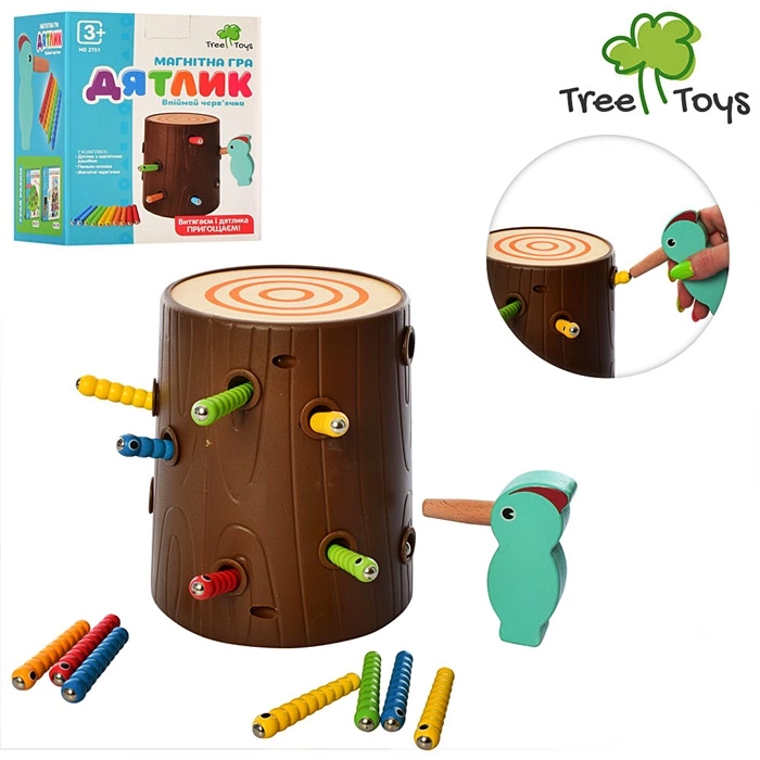 Дерев'яна іграшка Черв'ячки MD2751 оптом