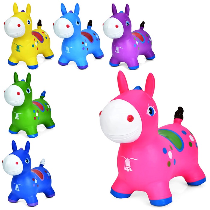 Стрибун резиновий "Коник" MS4686 оптом