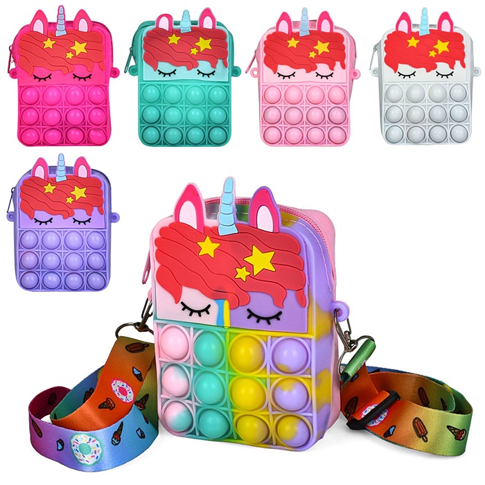 Сумочка "Єдиноріг Поп Іт" YG0353 оптом