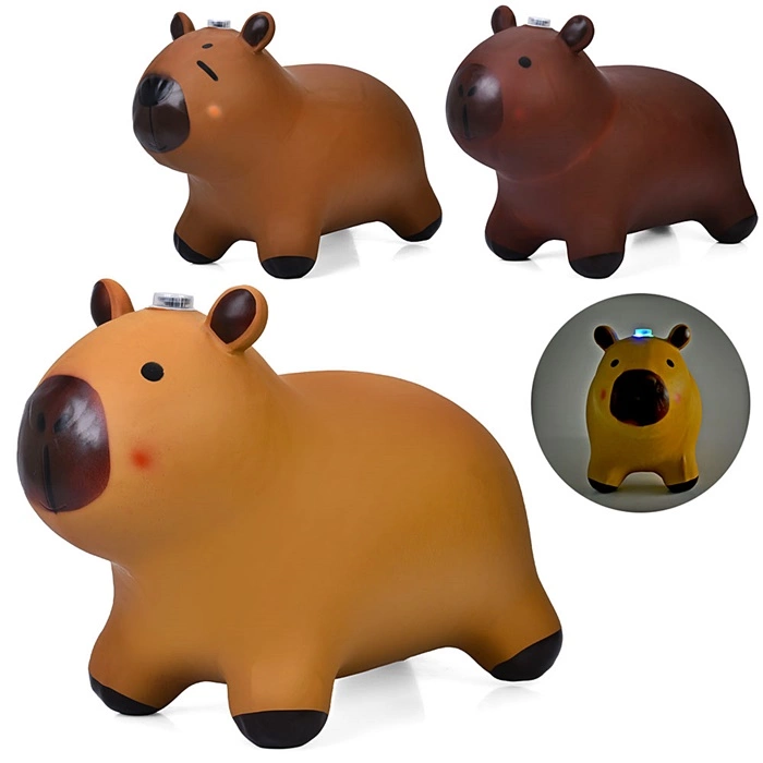 Стрибун резиновий "Капібара" MS4695 оптом