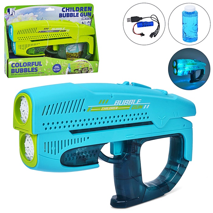 Мильні бульбашки пістолет "Кулемет" P82338 оптом