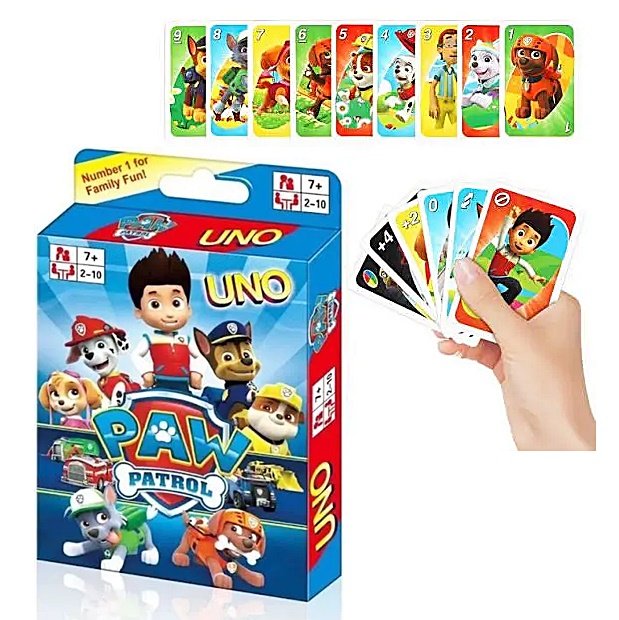 Настільна гра "UNO/ Уно" Щенячий Патруль "ЯУ" 017- оптом
