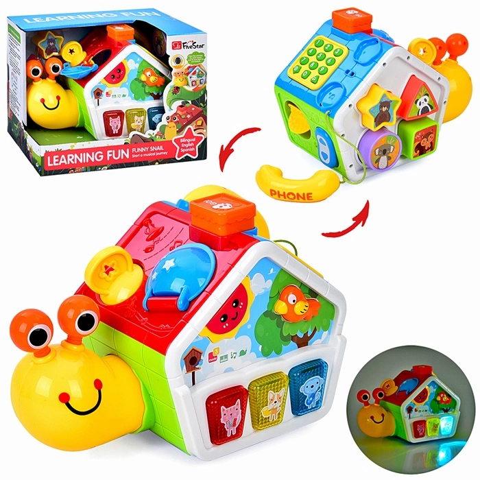 Музичний розвиваючий Будиночок-Равлик 35969 оптом