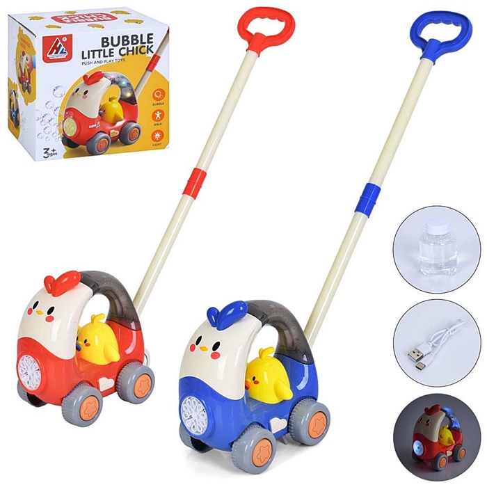 Мильні бульбашки каталка "Курча" 8560- оптом