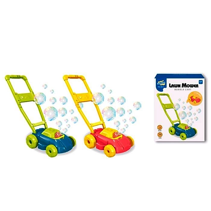 Мильні бульбашки каталка "Газонокосарка" B13 оптом