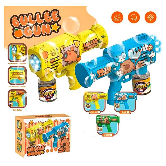 Мильні бульбашки пістолет "Кулемет" 112D оптом