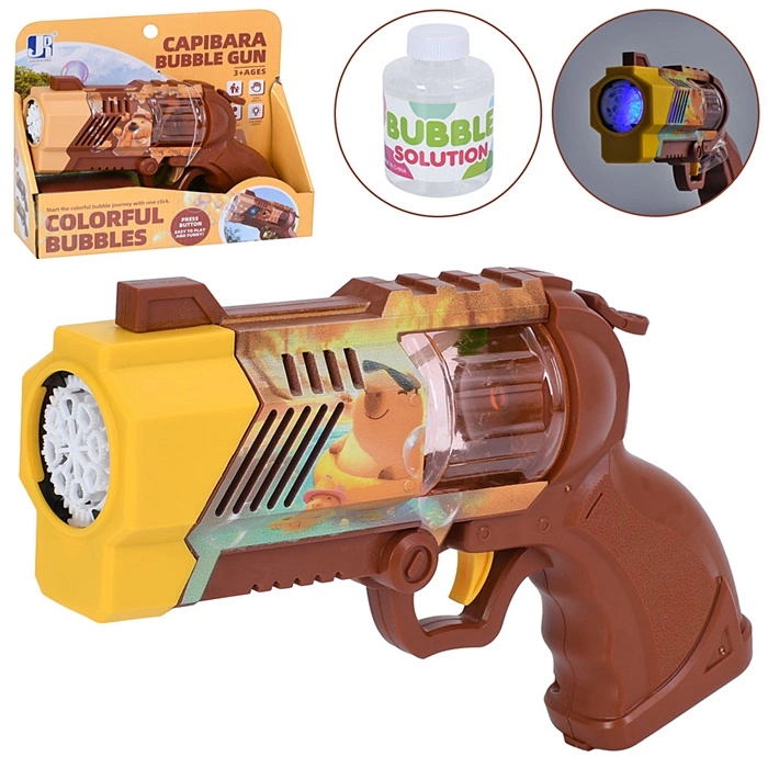 Мильні бульбашки пістолет "Кулемет" P82138C оптом