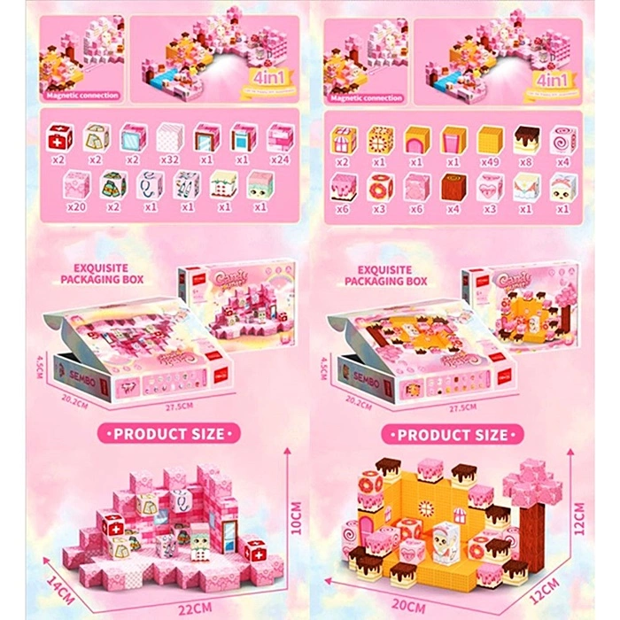 Конструктор "Princess/ Принцеси" 301411-301413 оптом