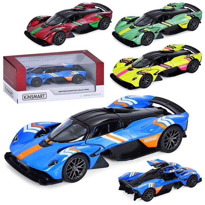 Машина метал. Aston Martin Valkyrie KT5470WF оптом