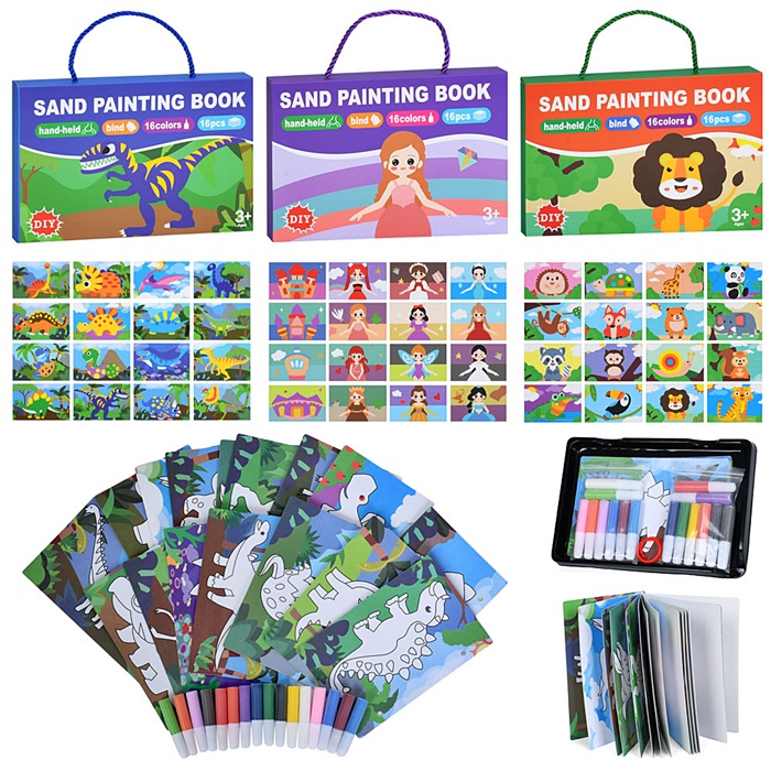 Набір для творчості "Малювання піском" LY63001A-C-B оптом