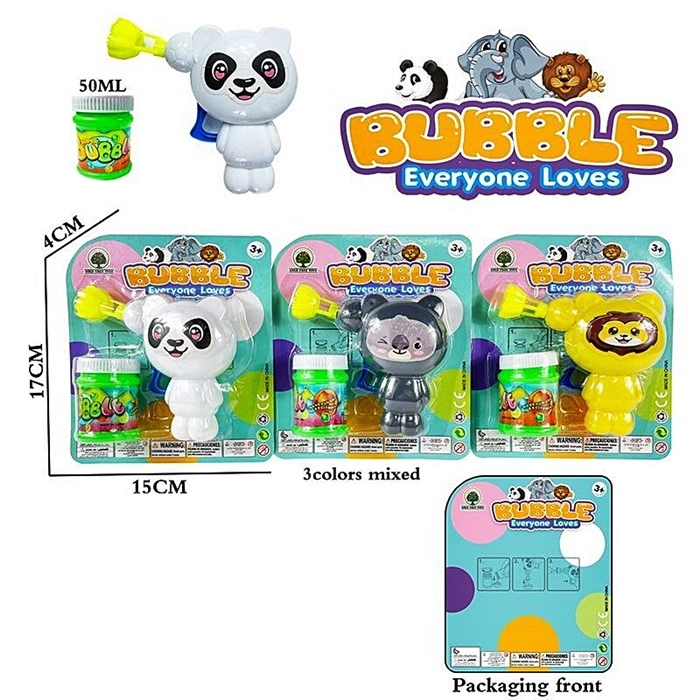 Мильні бульбашки пістолет "Тварини" JNH845 оптом