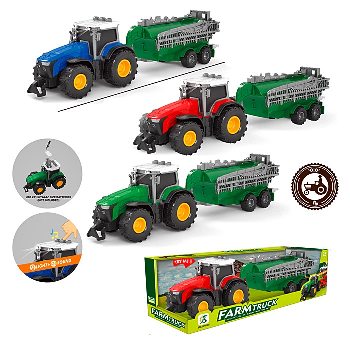 Трактор з причепом 0488-603D оптом