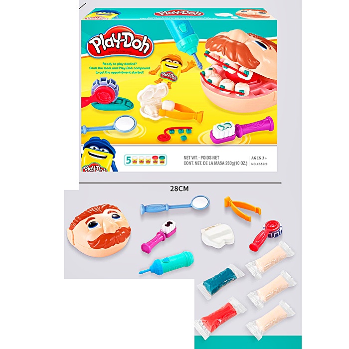 Набір для творчості чудо-пластилін "Дантист" MK5854 оптом