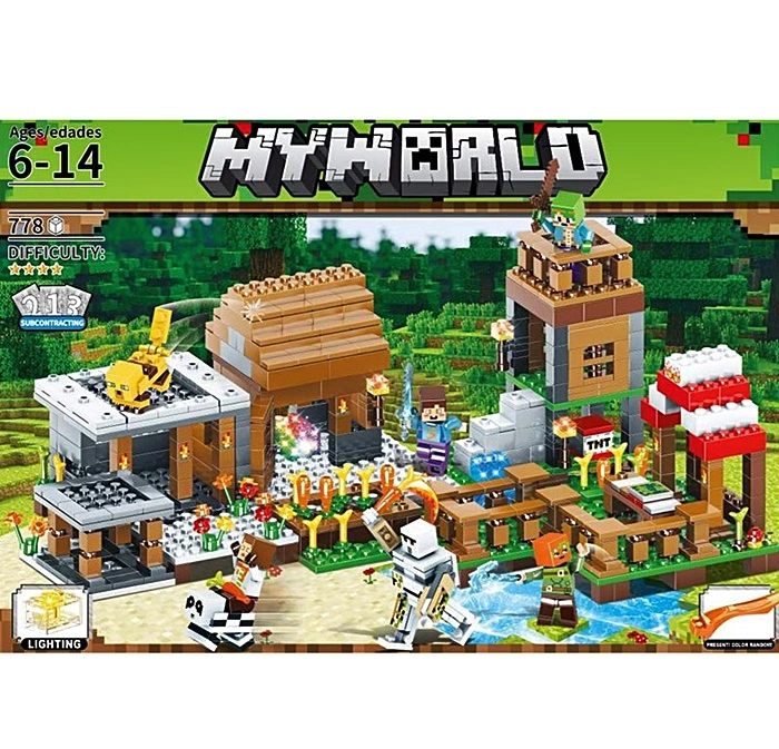 Конструктор "Minecraft" 600D оптом