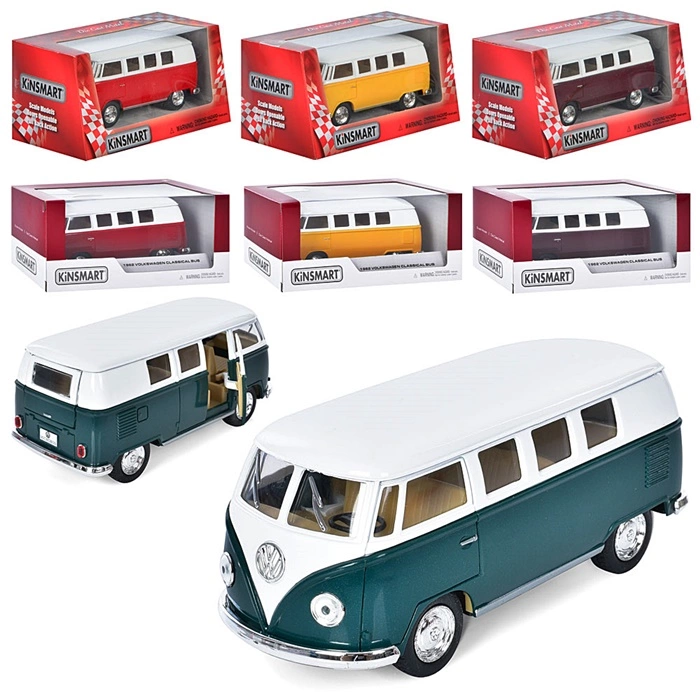 Машина метал. Volkswagen Bus 1962 KT5060W оптом
