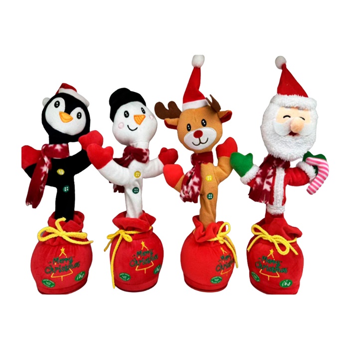 Музичний Кактус "Новорічний Merry Christmas" C0100140-NY5 оптом