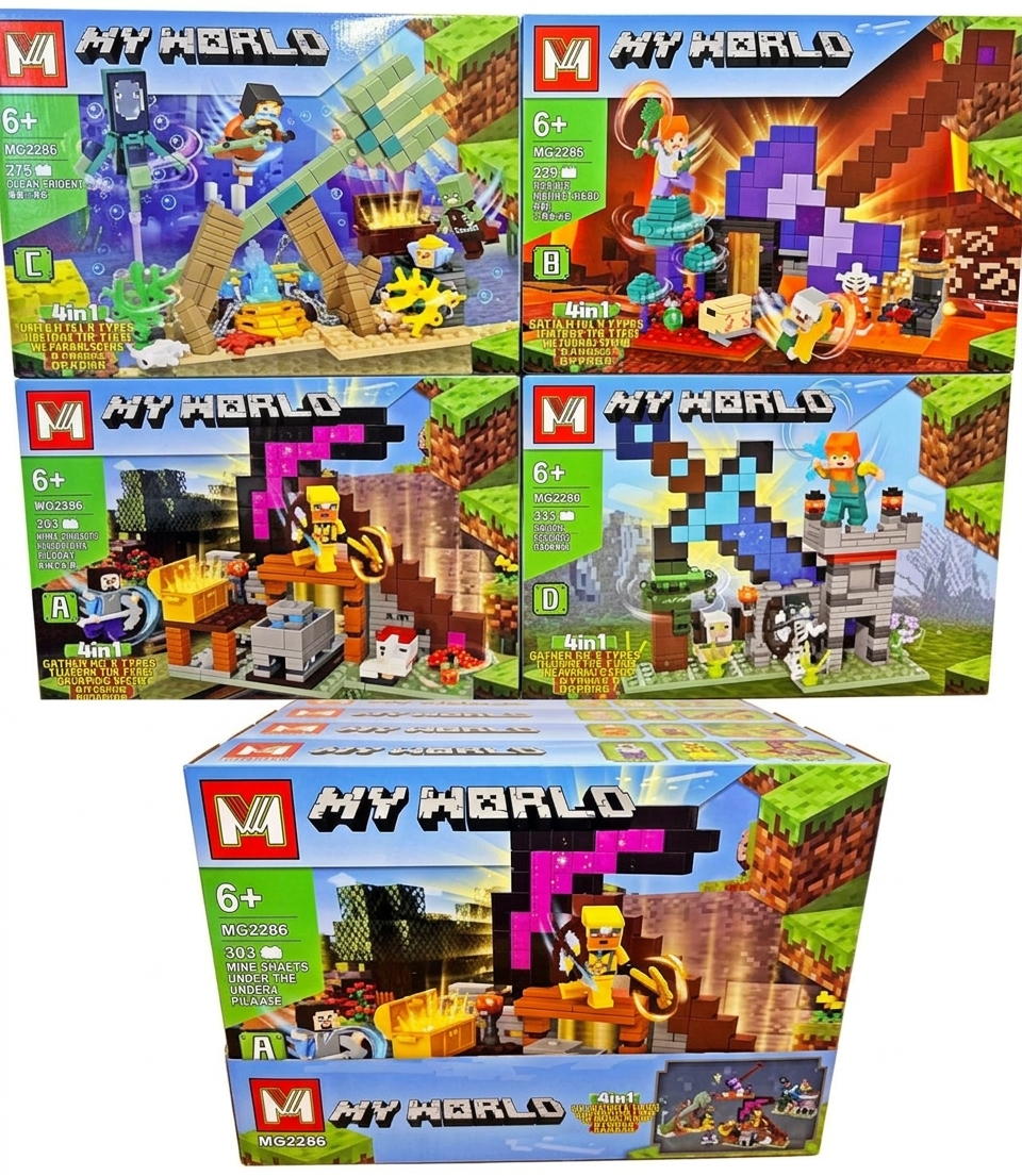 Конструктор "Minecraft" MG2286 оптом